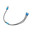 Multi Charger Cable Universal 2 in 1 Multiple USB Splitter Cable Charging Cord with Type C MicroUSB Port Connectors