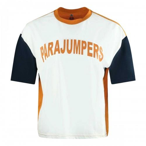 Parajumpers Womens/Ladies Colour Block Logo Boxy T-Shirt