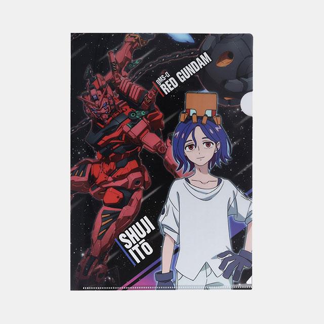 [Bandai] Mobile Suit Gundam GQuuuuuuX Shuji Ito & Red Gundam Art Clear File