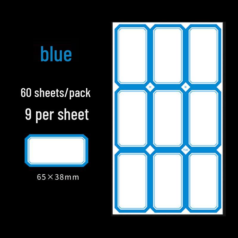 Vodotěsné, Ručně psací, Samolepicí jmenovky a klasifikační štítky