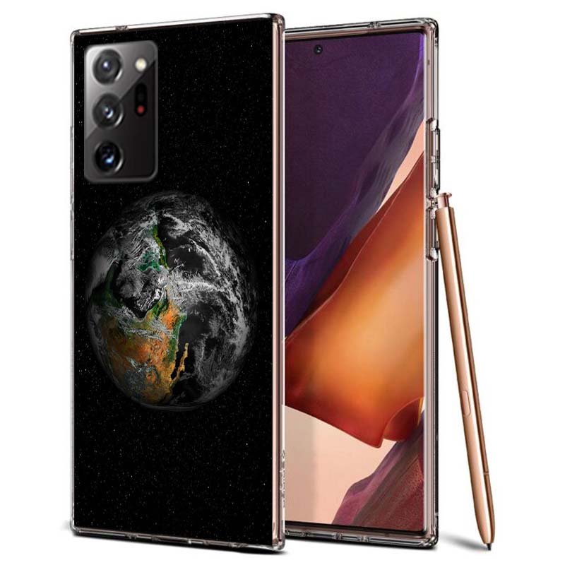 Earth, Stars, Space Phone Case for Samsung A55 A35 A25 A15 A07 A05S A16 A17 A26 A36 A37 A56 A57 Galaxy Note 20 10 A50S A71 A51 A