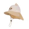 Kids Cartoon Sun Hat With Wide Brim For Summer Outdoor Protection