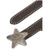 Solid Color Star Buckle Belt Multifunctional Wide Waistband Waist Chain  Women's Accessories