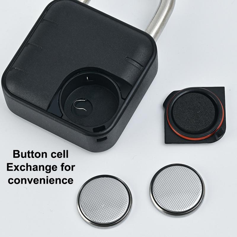 Serratura Intelligente Biometrica a Impronta Digitale Serratura Intelligente per Porta Senza Chiave Sblocco Rapido Lucchetto Antifurto Impermeabile IP67 Sicurezza Domestica da Viaggio