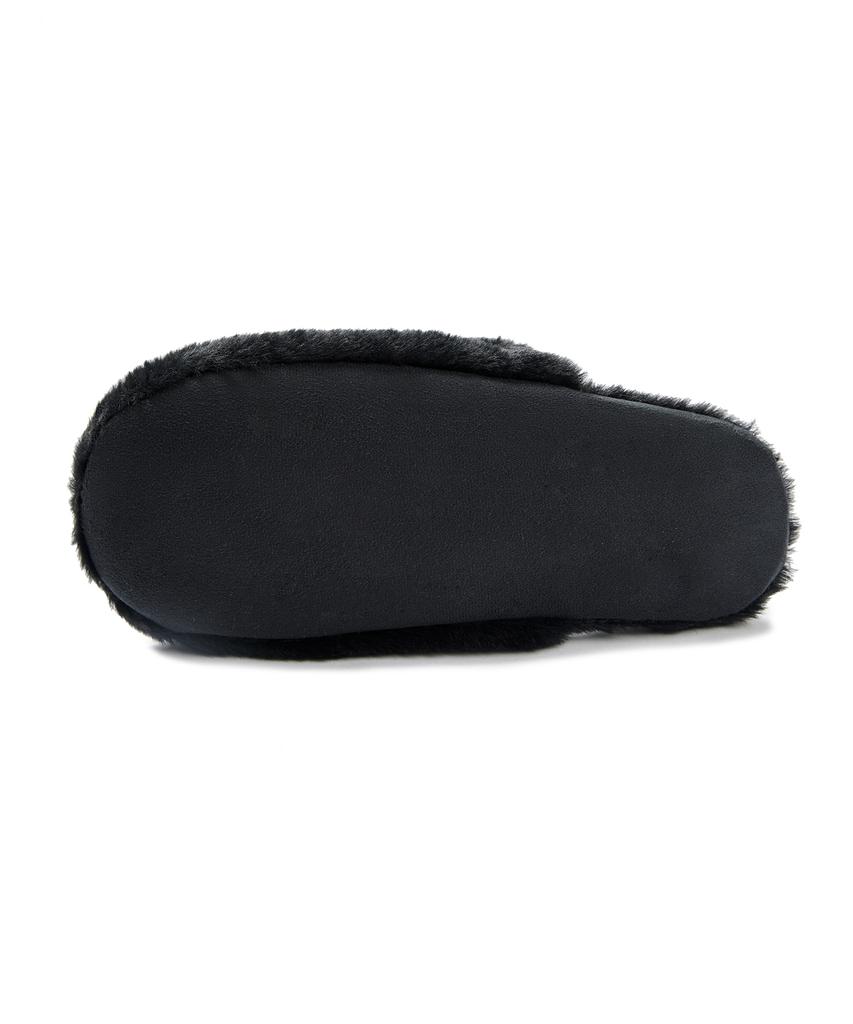 Atempo Fur Room Shoes_Black
