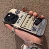 Good luck applies to iPhone16promax every day/13/15 iPhone case 14pm/12/11 New colored silver