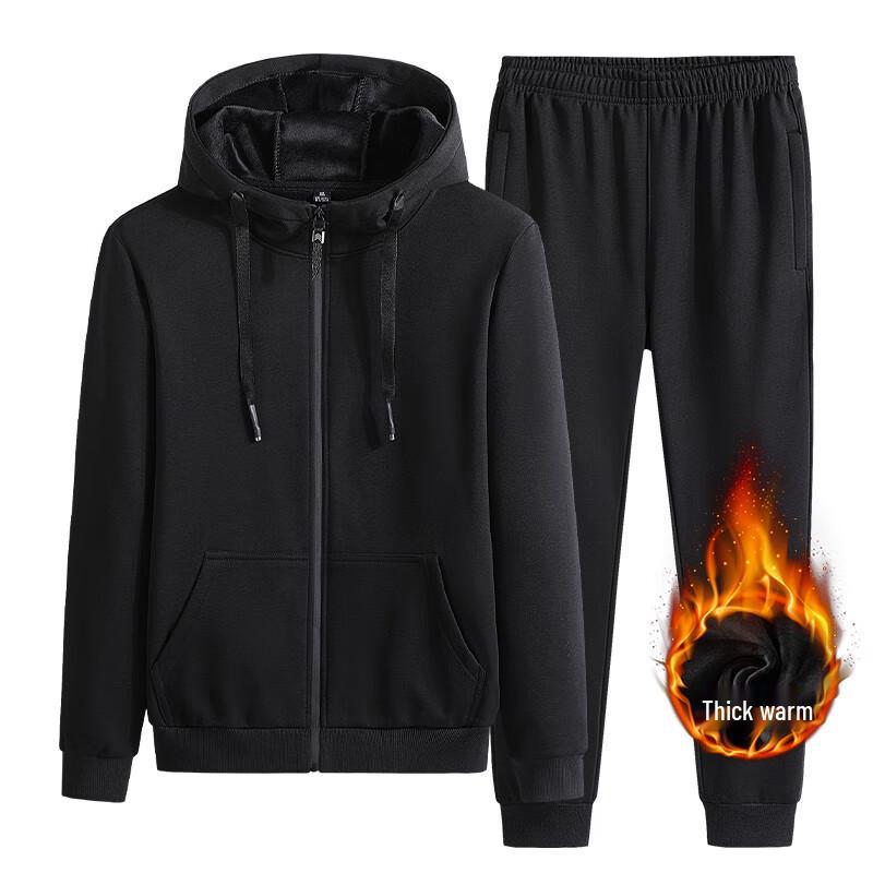 

COVER GAL Мужской осенне-зимний комплект толстовки с капюшоном и джоггеров 4XL