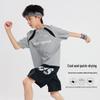 Moonkids Boys' Quick-Dry Sports T-Shirt & Training Set