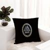 V-Valhalla V-Valknut Pillow Cover Design cushion Cover decor Holiday Decorati