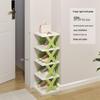 Compact Lightweight Shoe Rack: Space-Saving, Removable Storage for Dorms & Indoor Use