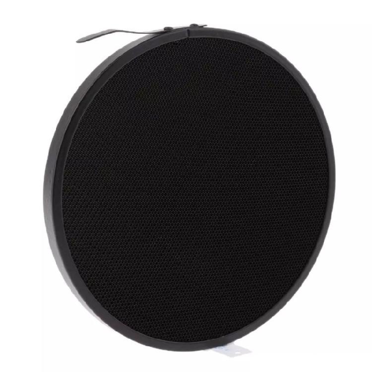 Standard Reflector Flat Diffuser Lamp with 10/20/30/40/50/60 Honeycomb Grid for Flash Studio Strobe Reflector