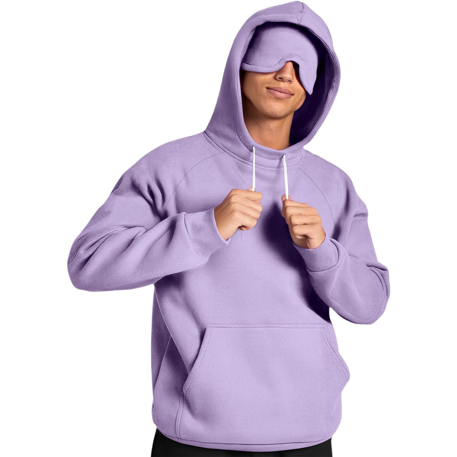 

Men s Fleece Hoodie Casual Long Sleeve Sweatshirt L