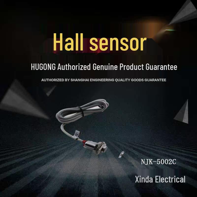 Hukong Hall Sensor NJK-5002ABCD AC/DC 3-Wire Magnetic Proximity Switch