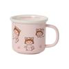 Cute Cartoon Cherry Meatballs Children's Water Cup High-value Ceramic Mug Girls Birthday Gift Souvenir