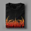 Crazy Kraaniumm Band Slamchosis T-Shirts Men Crew Neck Pure Cotton T Shirts Brutal Deathcore Rock Short Sleeve Tees Plus Size