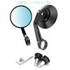 MAKGAGAAI Bar End Mirror: Motorcycle Left and Right Set Motorcycle