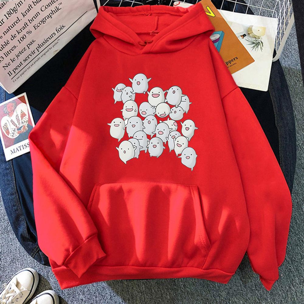 The Boy and The Heron Warawara Hoodies Anime Unisex Fashion Casual Print Kawaii Cute Clothes Men Long Sleeve Winter Sweatshirts