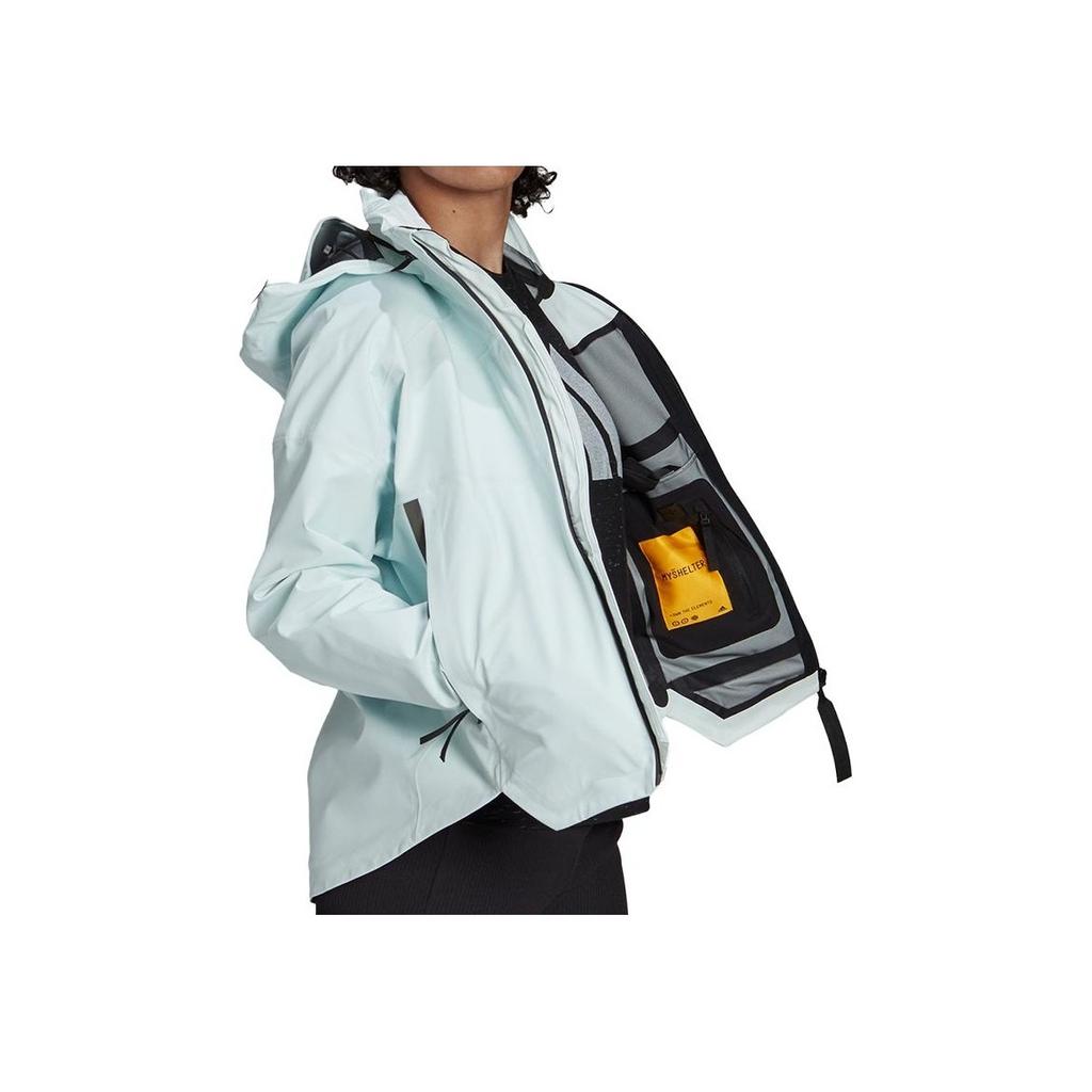 adidas Lässige Mode Sport Winddichtes Training Langarmjacke Damenjacken Hellblau GT6581