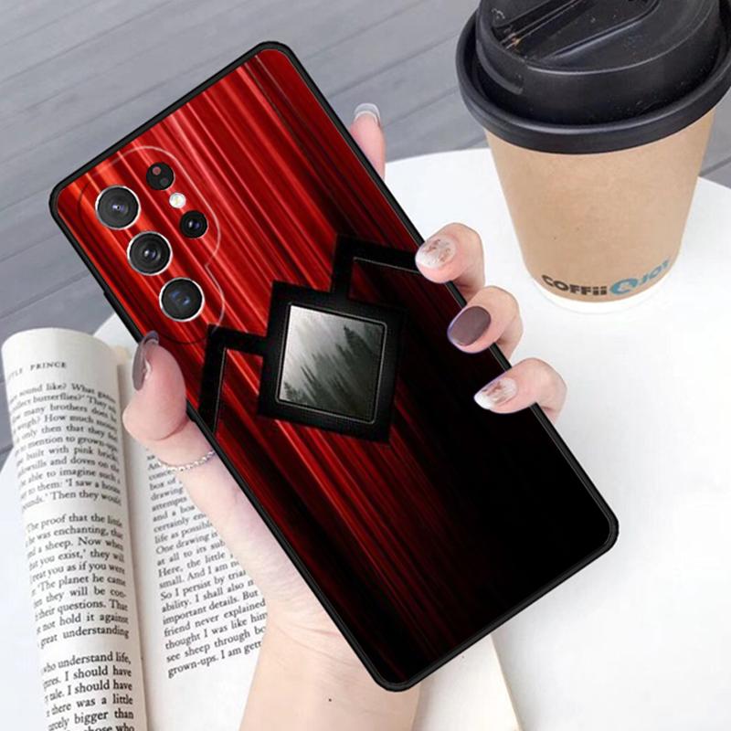 Welcome To Twin Peaks Black Lodge Red Room Phone Case Cover For Samsung Galaxy S24 S25 Ultra S21 S22 S10E Plus Note 20 FE S23