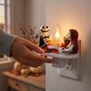 Halloween Plug In Night Light, Creative Decorative Ambient Lamp for Bedroom, Party, Holiday Home Decor, US Plug