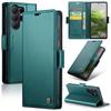 Luxury Flip PU Wallet Multi-Function Phone Case for iPhone 16E 17 ProMax 17 Air 16, for Galaxy S26 Ultra Card Slots Case Cover