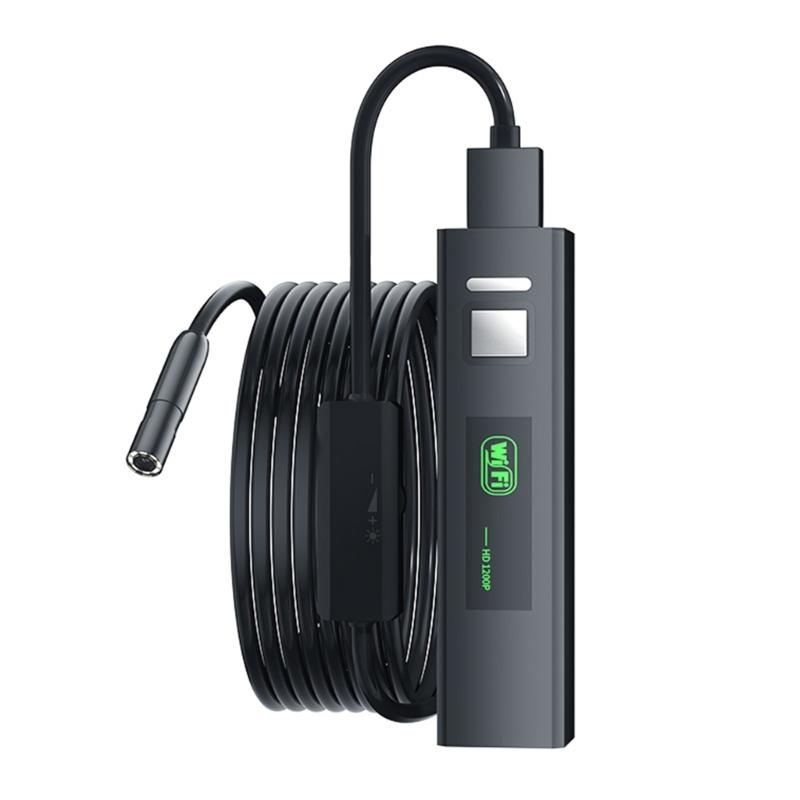 Endoscope Camera with Light, Borescope with Adjustable LED Light,Endoscope Camera,Waterproof Inspection Camera
