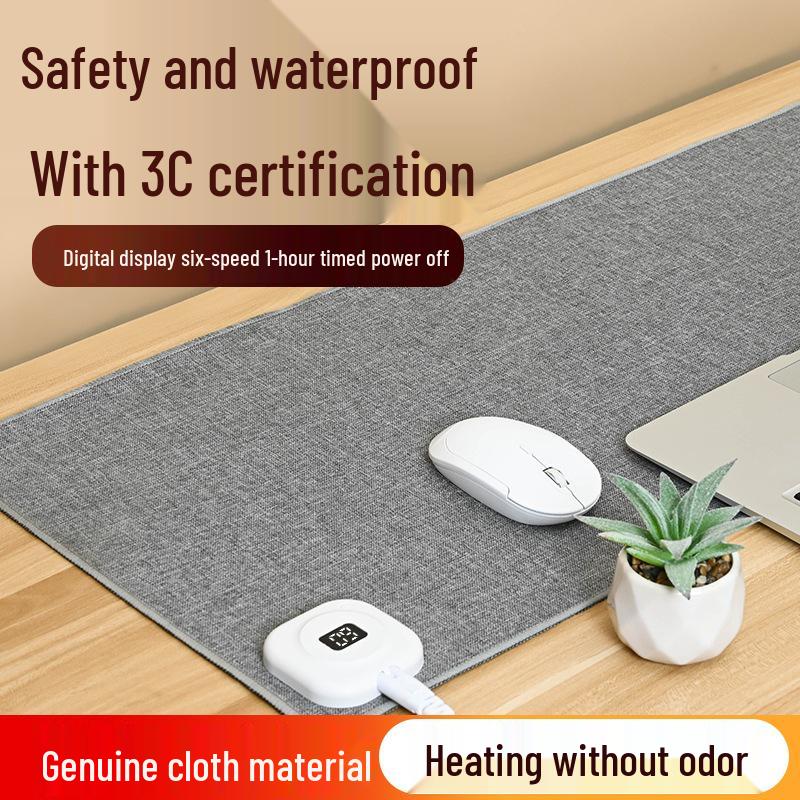 Ofis, Masaüstü ve Ödev Kullanımı İçin Kışlık Isıtmalı Fare Altlığı - Erkekler, Kadınlar ve Çocuklar İçin Mükemmel