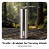 Manual Coffee Grinder Adjustable with Hand Crank Mini for Travel