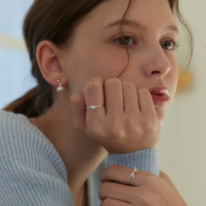 murmur [925silver]Twist rope ring