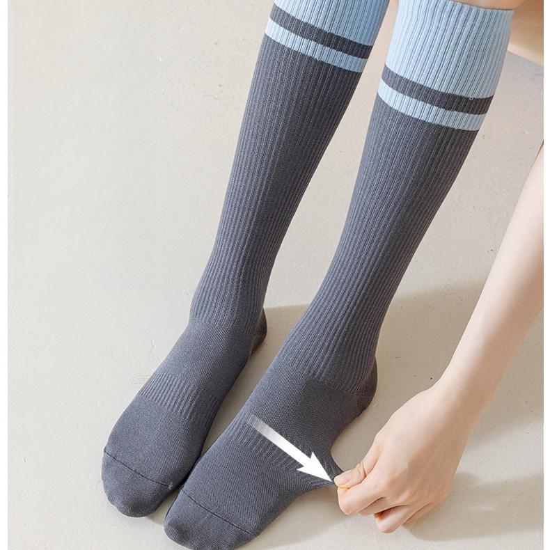 Druckstrümpfe Kindersport Professionelle Fitness Laufen Springseil Muskelkompressionsstrümpfe Mittellange Yoga-Bein-Abnehm-Wadensocken