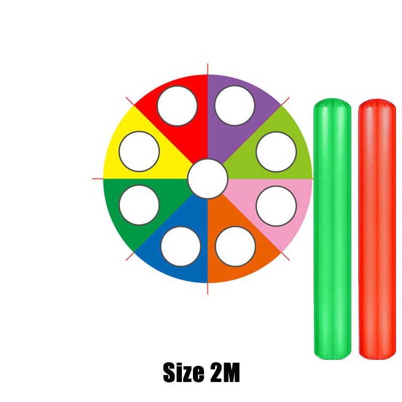 Children Games Rainbow Parachute Toy Whack A Mole Kids Play Fun Outdoor Playground Team Building Exercise Activities