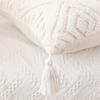 Bohemian Chic Pillow Covers, Handcrafted Textured Cushion Cases for Home Decor