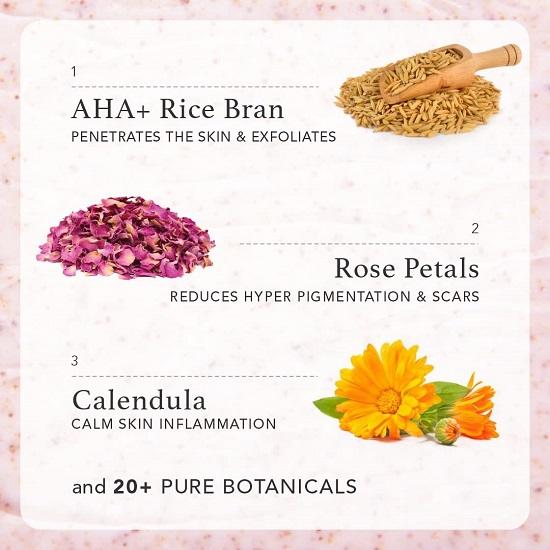 RAS Luxury Oils Polish Up Brightening & Exfoliating Face Wash Cleanser 30 Gm