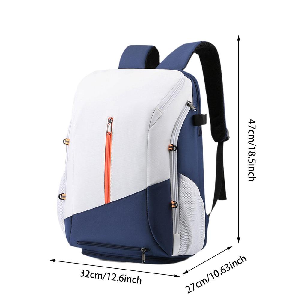Basketball Backpack with Shoes Compartments Fitness Bag Sports Equipment Bag