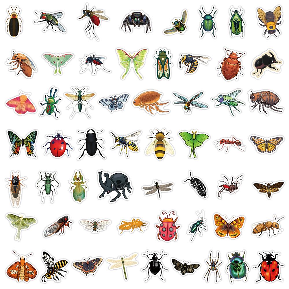 110 New BUG Graffiti Stickers Decorative Skateboard Suitcase Waterproof Stickers