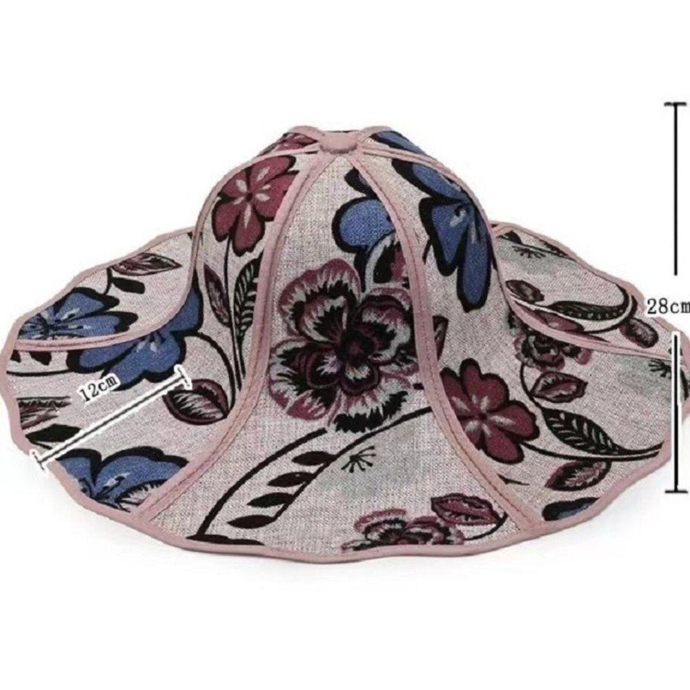 Wide Brim Sun Hats Sun Protection Panama Hat Breathable Sun Cap  Women