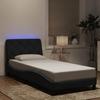 VidaXL Bed Frames with LED Lights, Upholstered Bed, Slat Base, Single Bed, Adult Bedroom Bed 3213827