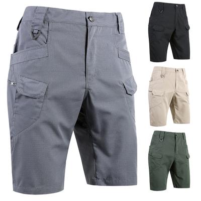 Erkekler Yaz Moda Rahat Açık Su Geçirmez Nefes Taktikleri Kısa Pantolon