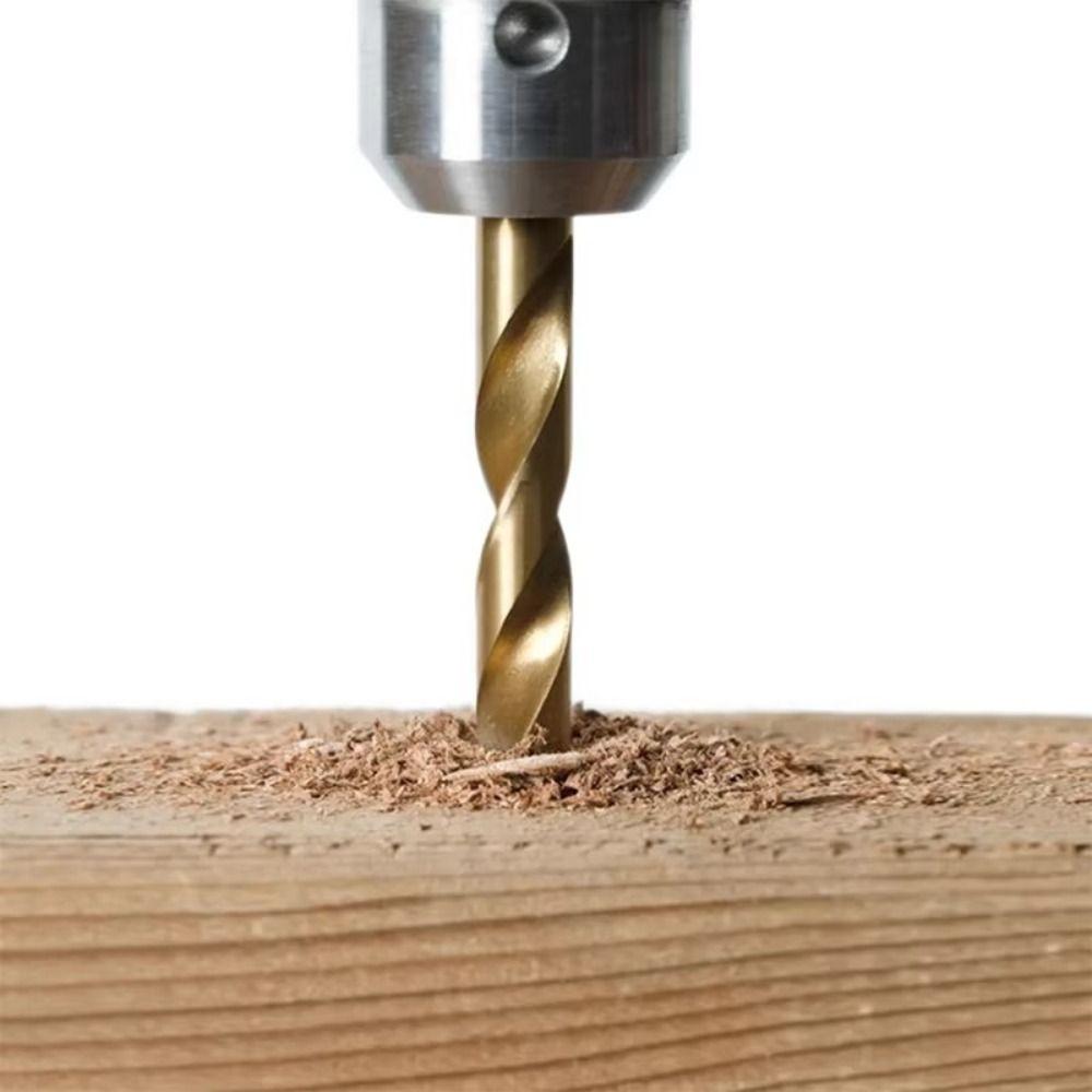 Titanium Plated Electric Drill Hexagonal Handle Wood Drilling New Drilling Tool