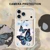 Phone Cover Case for iPhone 17 Pro Max 16 12 Pro Air 13 14 11 15 Plus INS Retro Butterfly