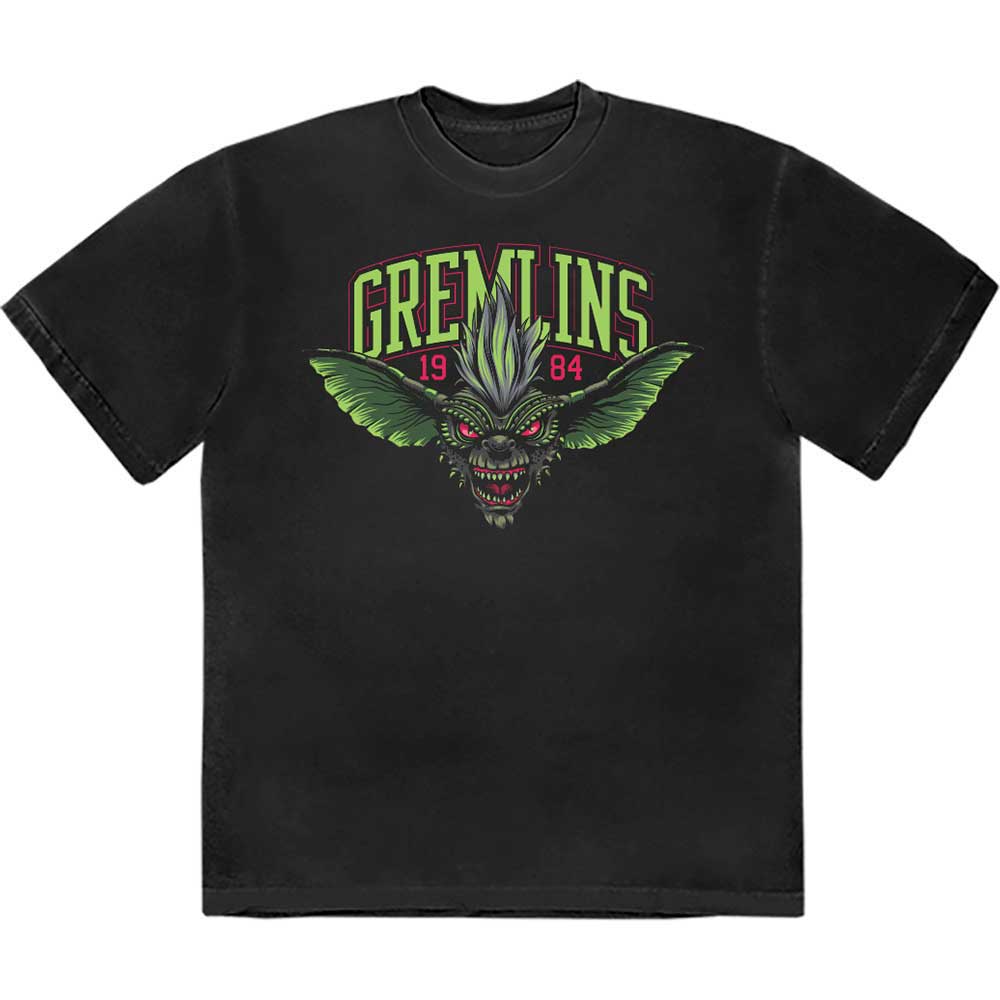 Gremlins T-Shirt: Stripe 1984 Green Logo OFFICIAL NEW XL