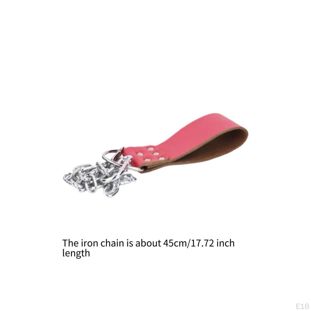 Dumbbell Loading Strap Accessories with Chain Multifunction Dipping Belt Attachment Pullups