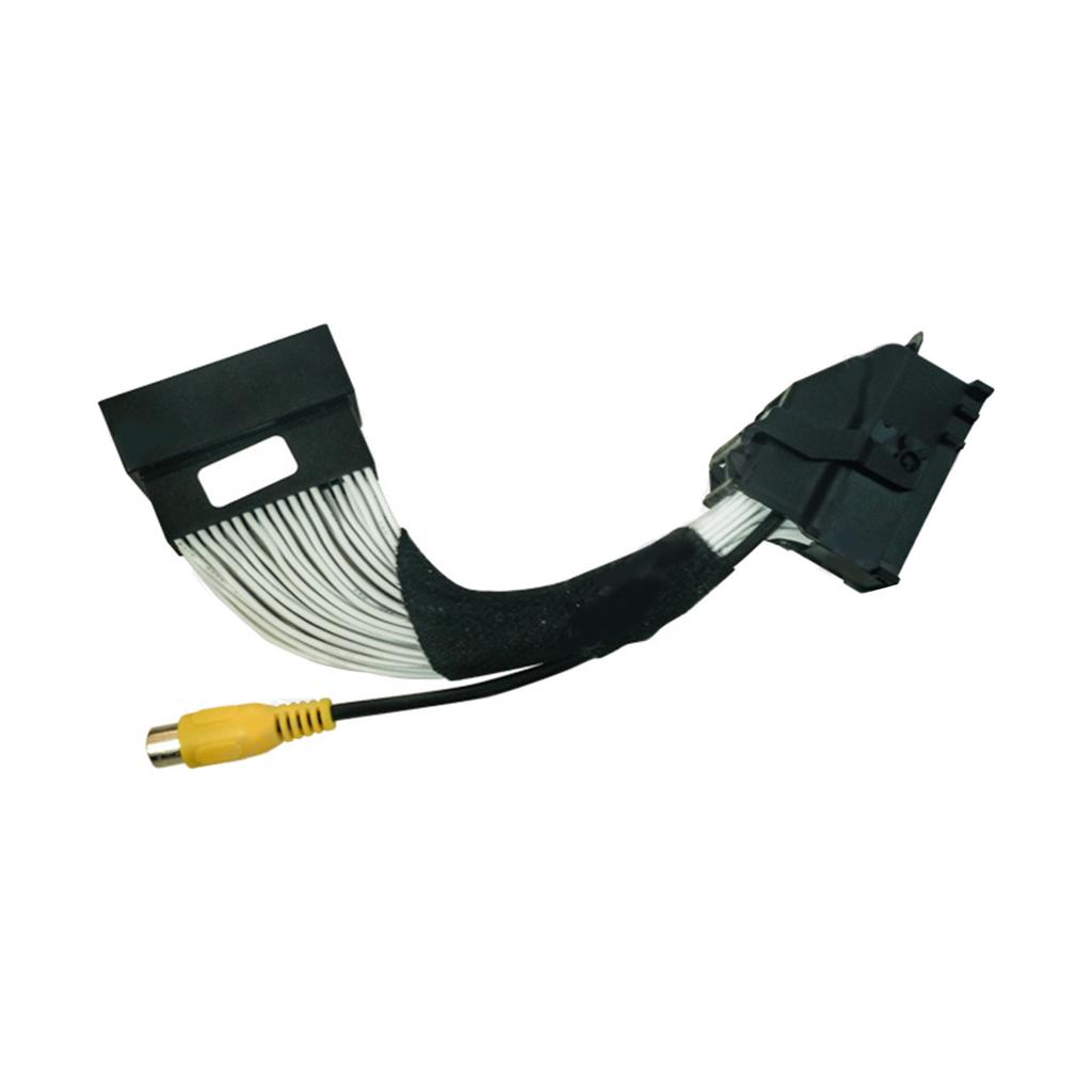 Car Navigation System Reversing Rear View Camera Adapter Cables Harness For Sync 1 2 3 Camera Input Adapter RCA