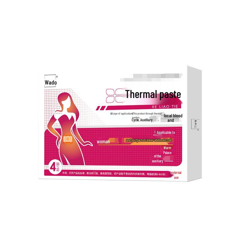Beiinmei Women's Menstrual Pain Relief Patch - Heating Moxibustion Patch for Abdominal Discomfort and Warmth