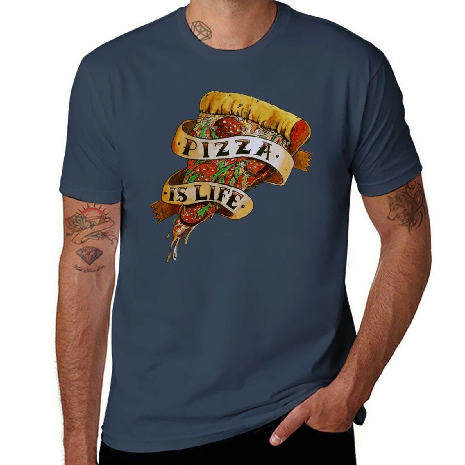 Pizza Is Life Tshirt Casual Everyday Wear Tshirt S