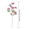 Beautiful Silk  Simulation Jasmine Real Touch Fake Flower  Office Desktop Decoration