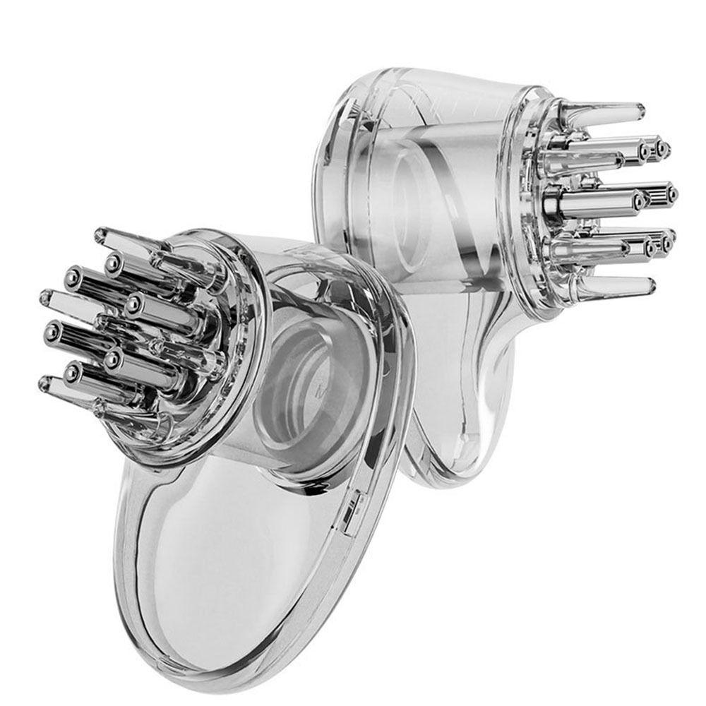 

Массажные головки, аппликатор для волос, расческа, мини-портативная направляющая расческа для кожи головы, аппликатор для мазка, жидкость