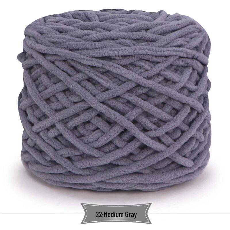 3.3 Große Eiswollknäuel für handgestrickte Häkelschuhe & zum Weben von Schals - Dicke Wolle für Damen & Herren