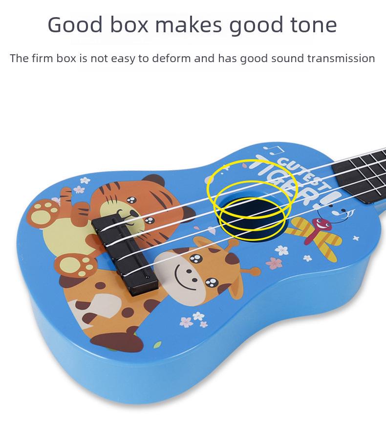 Child's Mini Toy Guitar - Playable Simulation Ukulele Instrument