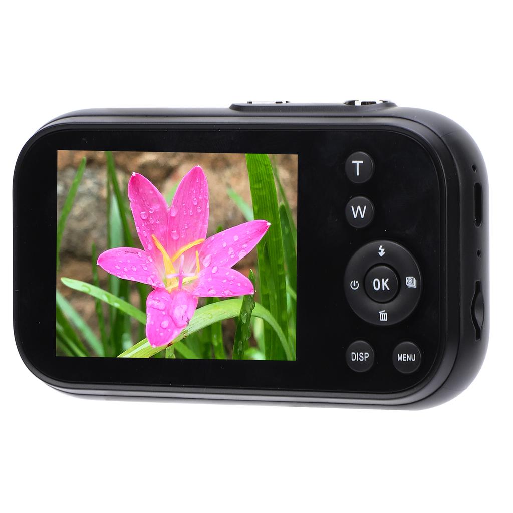 Kids Digital Camera 2.8 Inch 16X Zoom Rechargble Portable 48MP Image 4K Children Video Recorder for Boys Girls Students